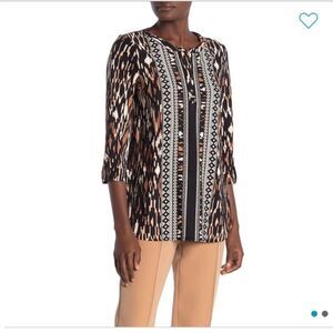 NWT Spense Printed Tunic